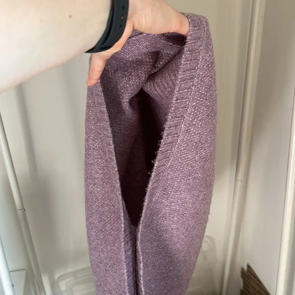 NWOT Purple LOFT the modern poncho - Picture 4 of 8